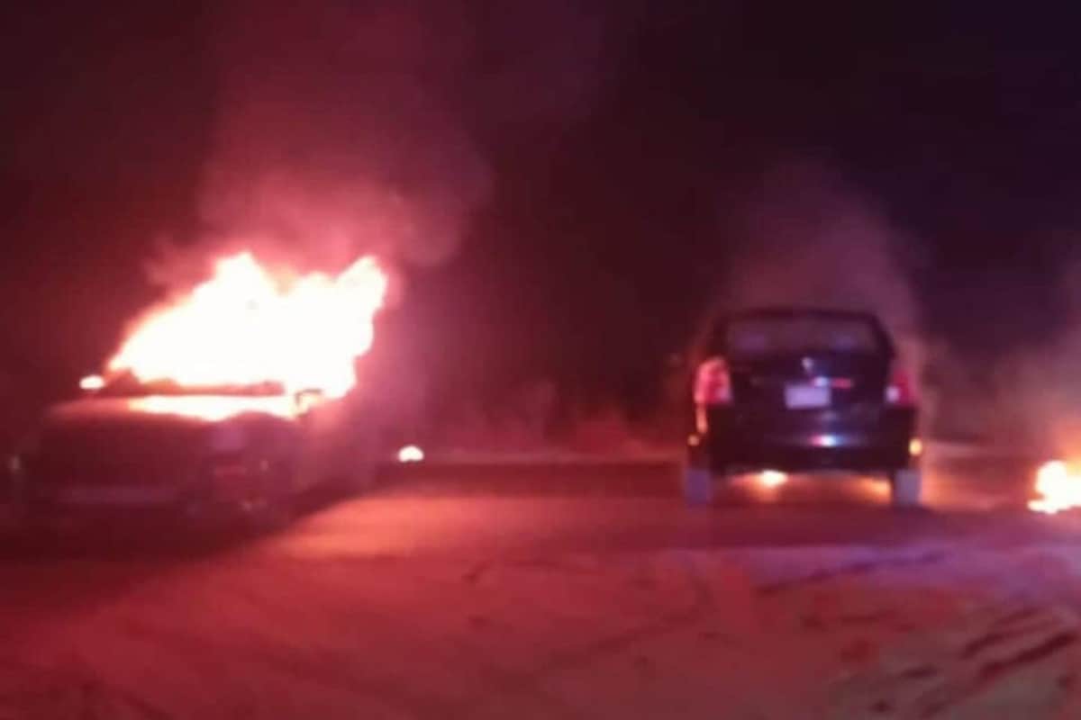 Violencia en Baja California: queman cuatro vehículos más en Ensenada
