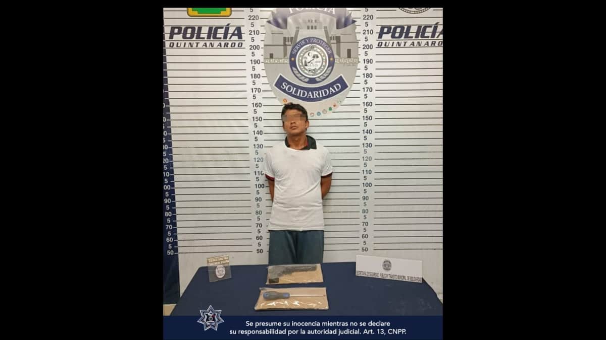 Encierra a empleada de farmacia en el baño tras robarle en Playa del Carmen; ya fue detenido