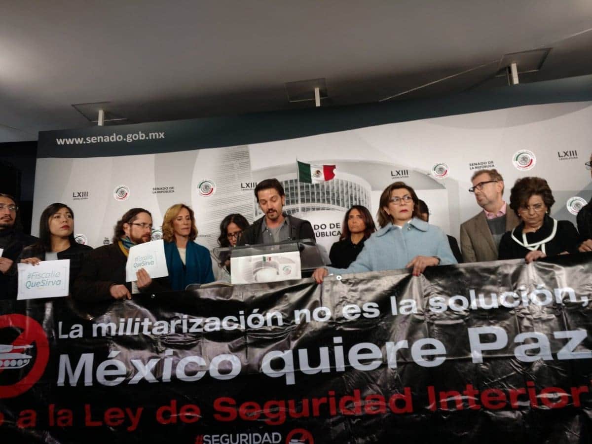 Diego Luna se suma al rechazo contra el decreto de AMLO: "es un golpe militar a la Constitución"