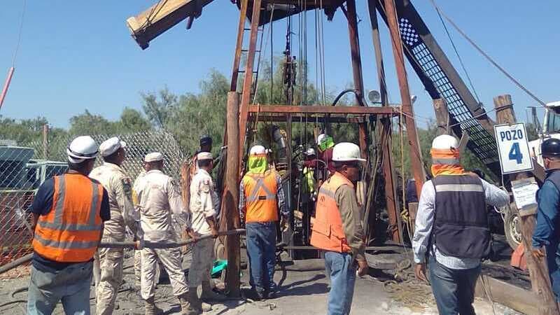 En Coahuila, alistan cápsula para rescatar a mineros atrapados en Sabinas
