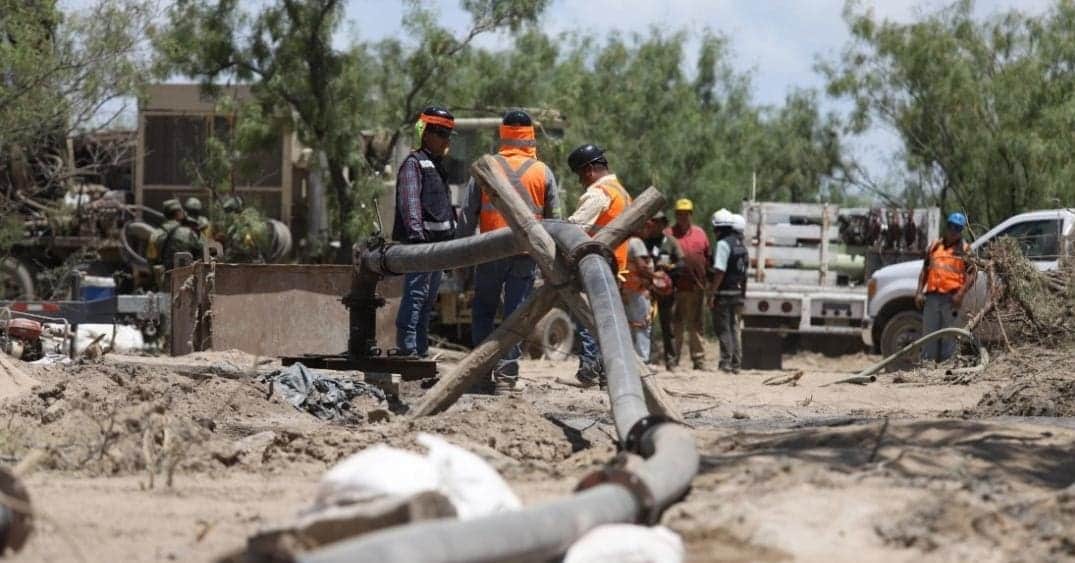 Miércoles o jueves se intentará el rescate de los mineros atrapados en Coahuila