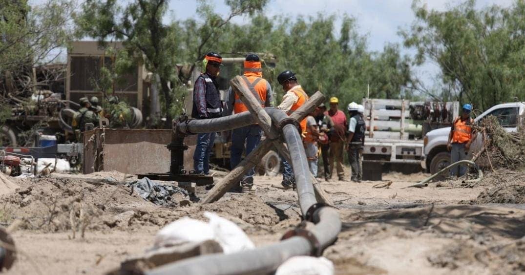 Miércoles o jueves se intentará el rescate de los mineros atrapados en Coahuila