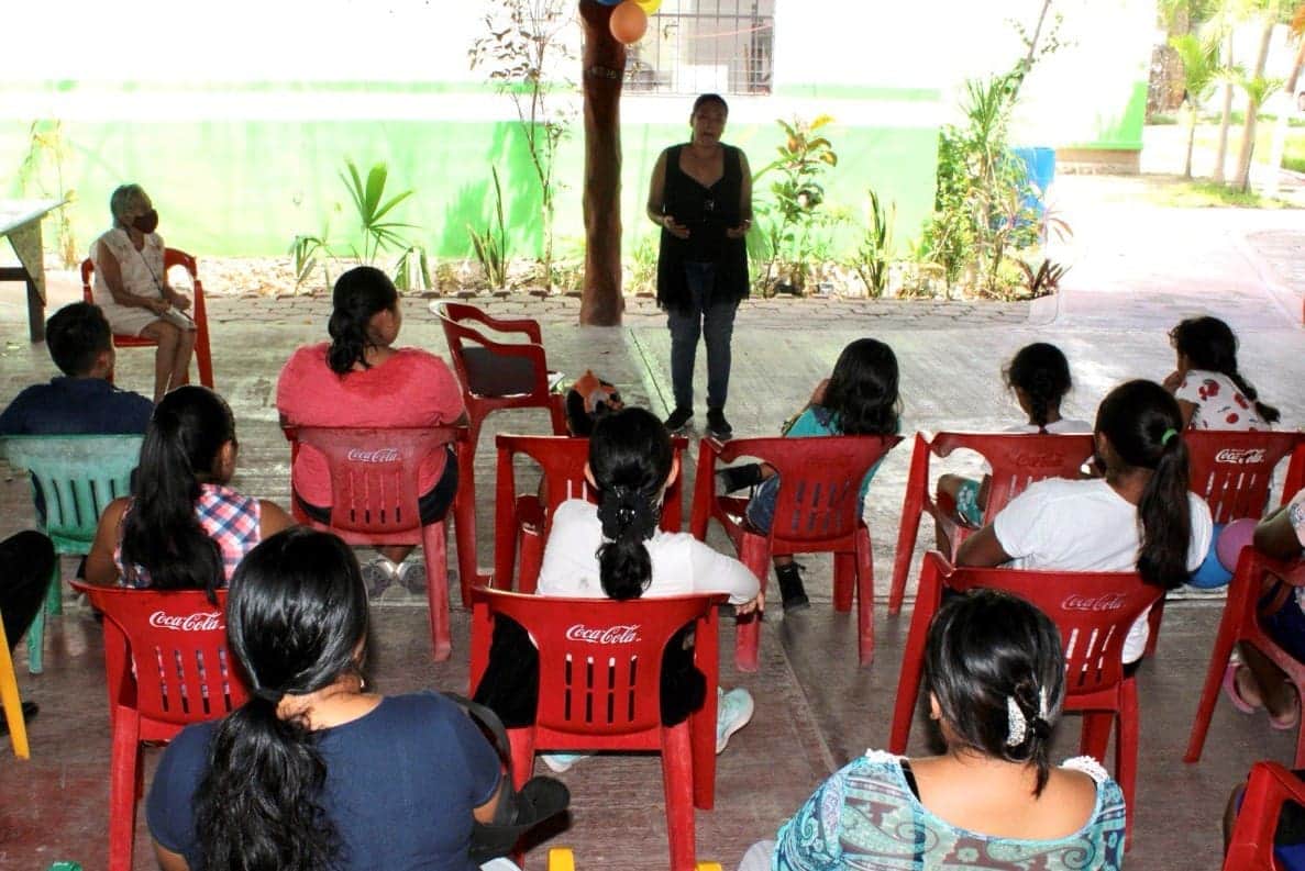 Imparte DIF Puerto Morelos el curso “Conoce tus derechos a través de la psicología” a niñas, niños y adolescentes
