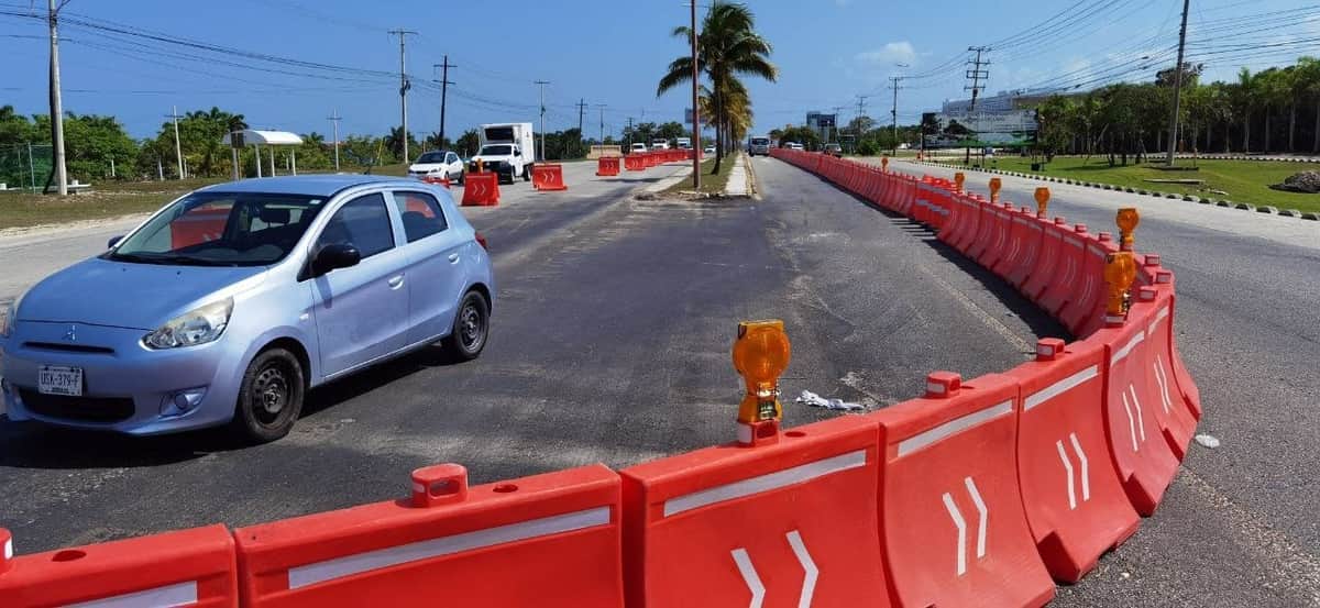 Gobierno de Cancún fortalecerá el operativo vial durante la rehabilitación del Bulevar Colosio