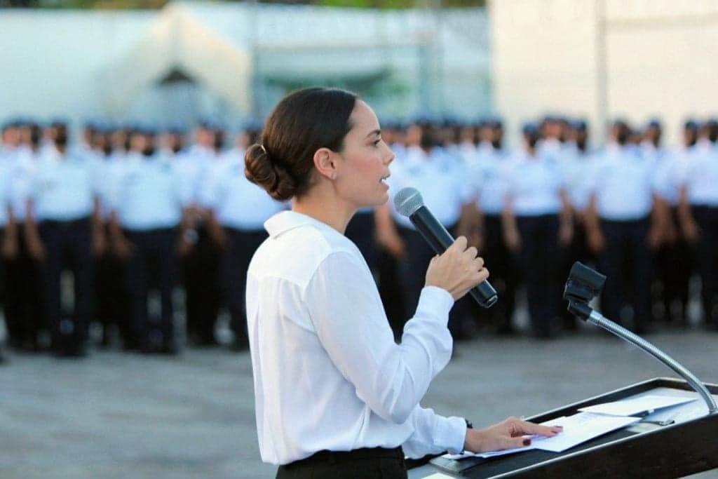 Asume Ana Patricia Peralta de la Peña mando de Seguridad Pública en BJ