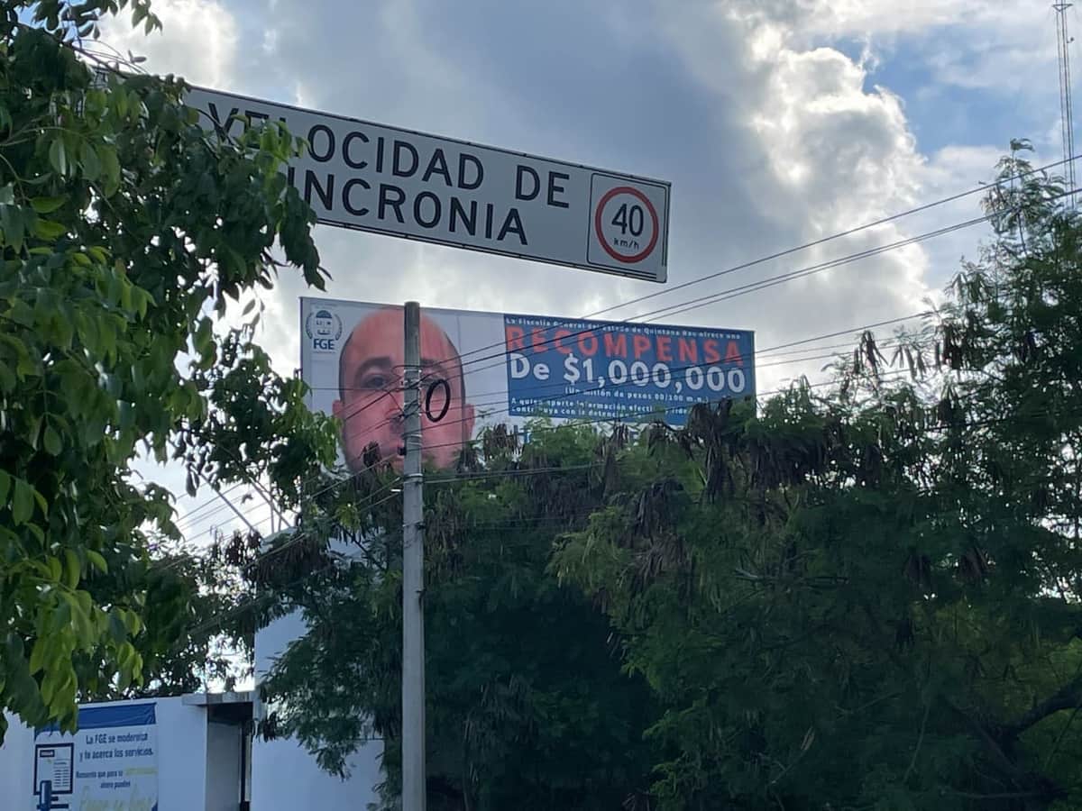 Difunde Fiscalía recompensa por ‘El 15’ en anuncio espectacular