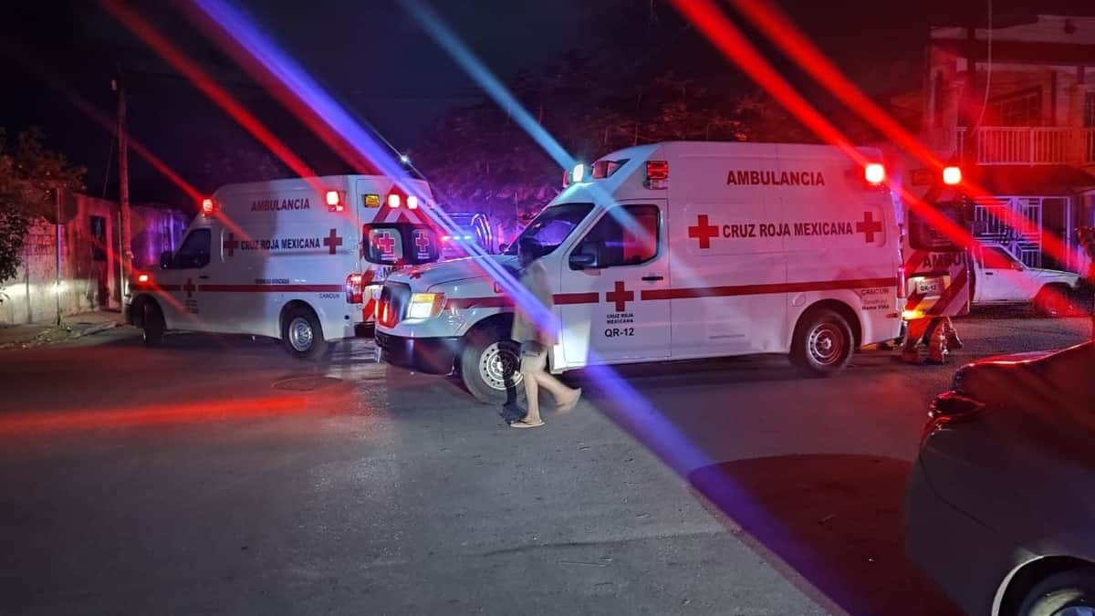 Tres heridos dejan ataque armado en la Región 220 de Cancún