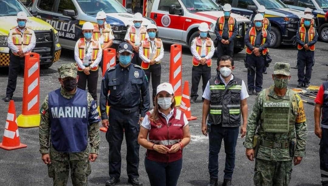Ningún huracán doblegó a Cancún con Mara Lezama; Q. Roo fortalecerá su cultura de protección civil
