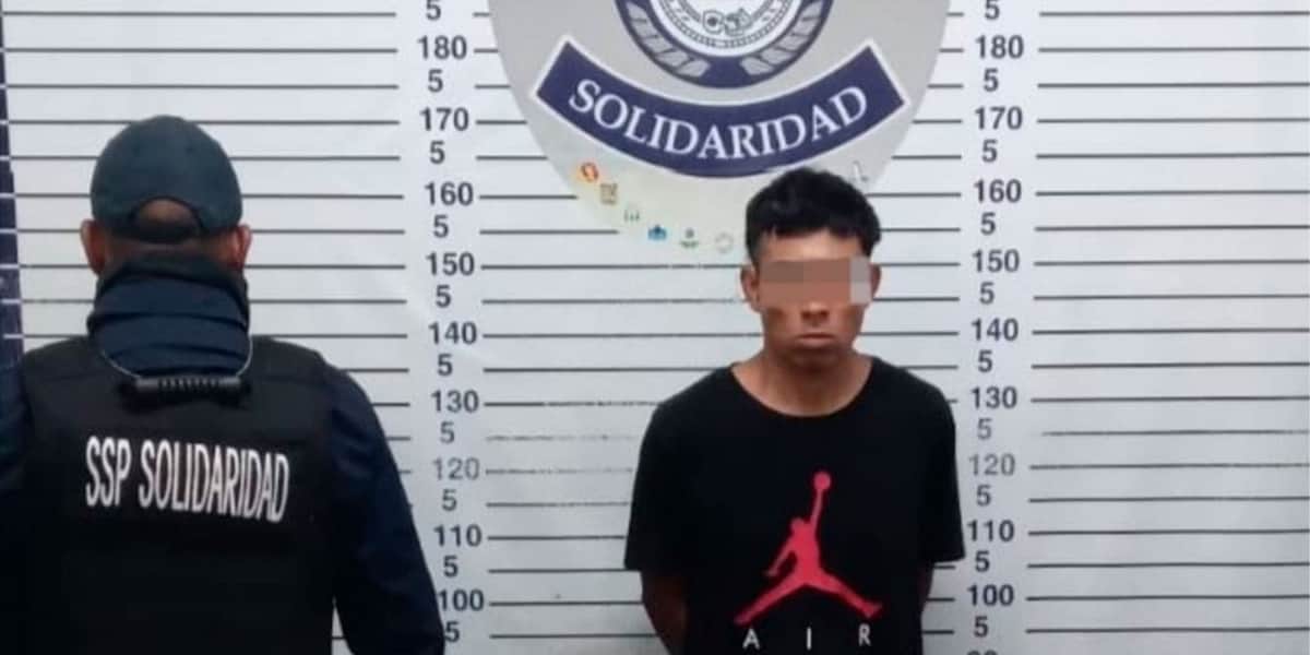 Playa del Carmen: Detienen en flagrancia a presunto homicida