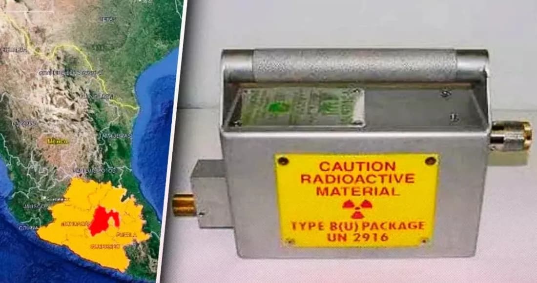 Robaron una fuente radioactiva de Iridio-192 en Edomex; emiten alerta en 10 estados