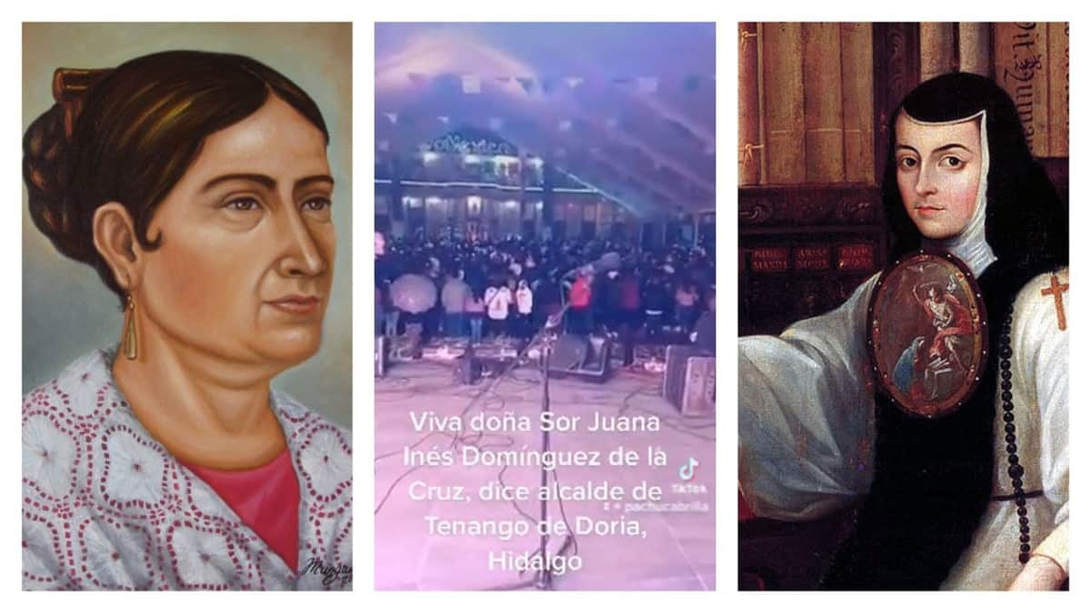 Video: Alcalde en Hidalgo confunde a Josefa Ortíz de Domínguez en pleno grito: "Viva Sor Juana Inés"