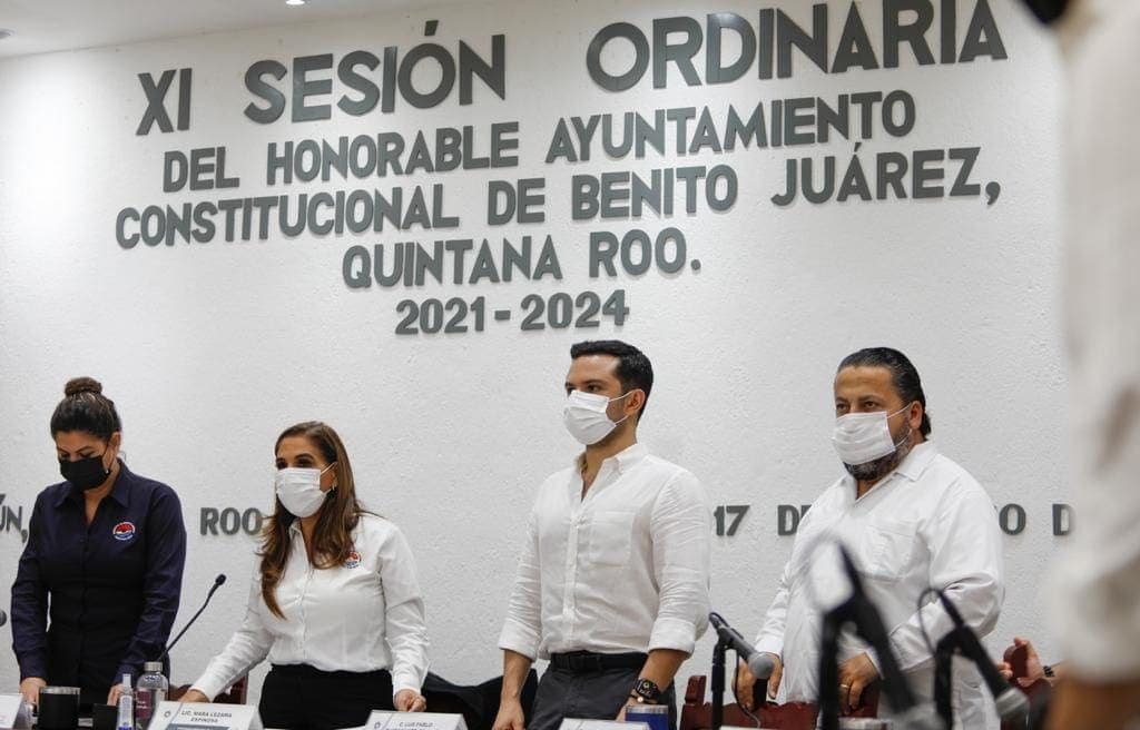 Se despide Pablo Bustamante del Cabildo en Benito Juárez, para continuar trabajando por la transformación de Quintana Roo