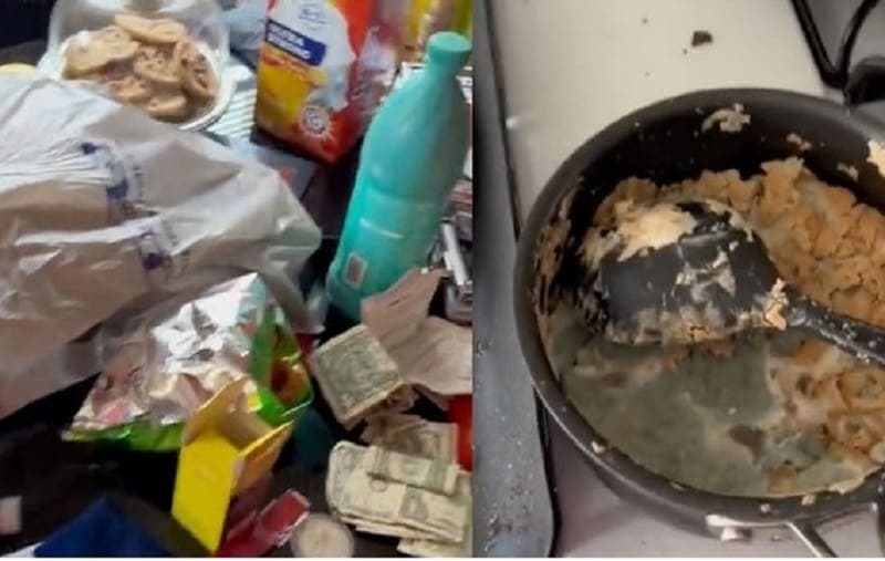 Video: “Parece basurero”; Mujer exhibe el cochinero que hizo su esposo tras dejarlo solo unos días