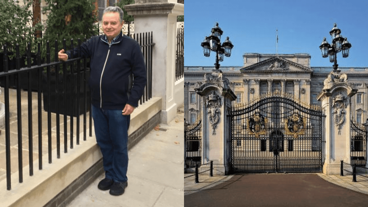 Pedro Joaquín Coldwell se encontraba en las puertas del Palacio de Buckingham cuando Isabel II murió