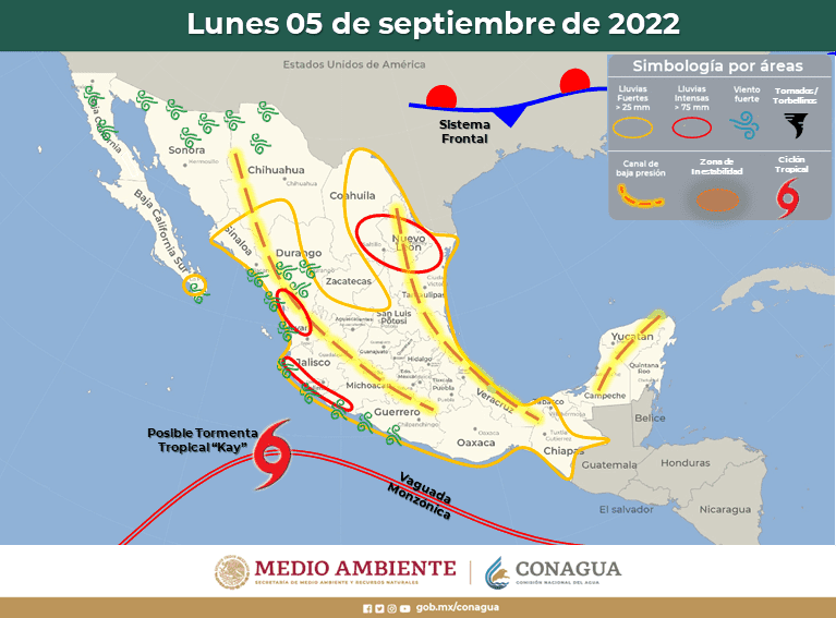 Afecta Baja Presión a Quintana Roo