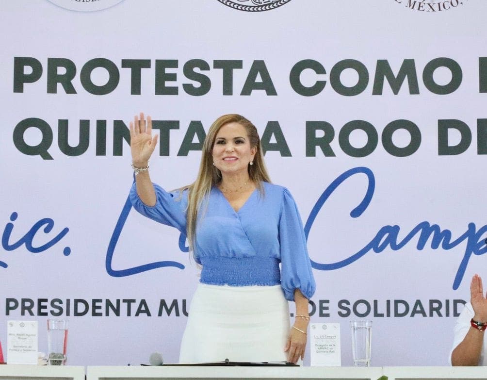 Lili Campos, la presidenta municipal con más aprobación en Quintana Roo