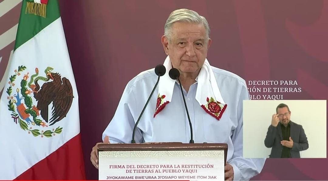 "Se nos está terminando el tiempo, me voy a jubilar en 2024", aseguró AMLO