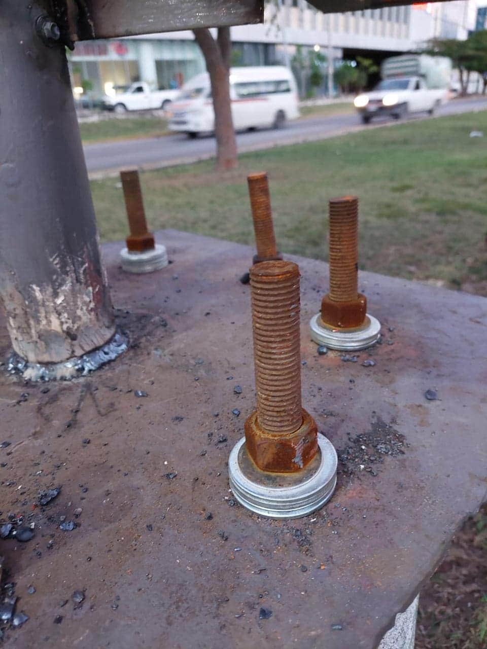 Reinstalan antimonumento de los 43 de Ayotzinapa en Cancún