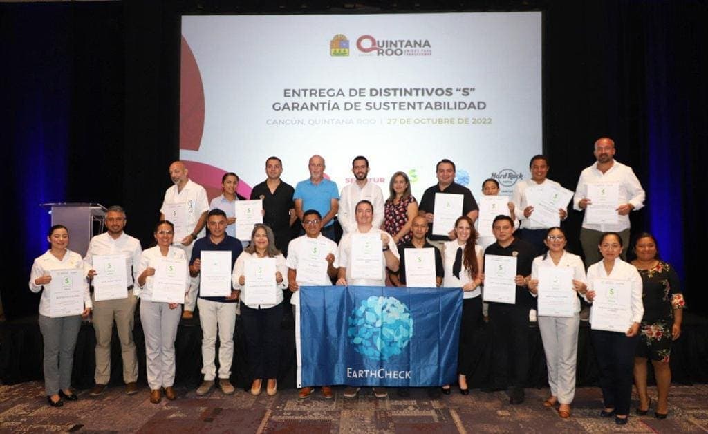 Suman 187 Distintivos “S” otorgados a empresas turísticas de Quintana Roo: SEDETUR