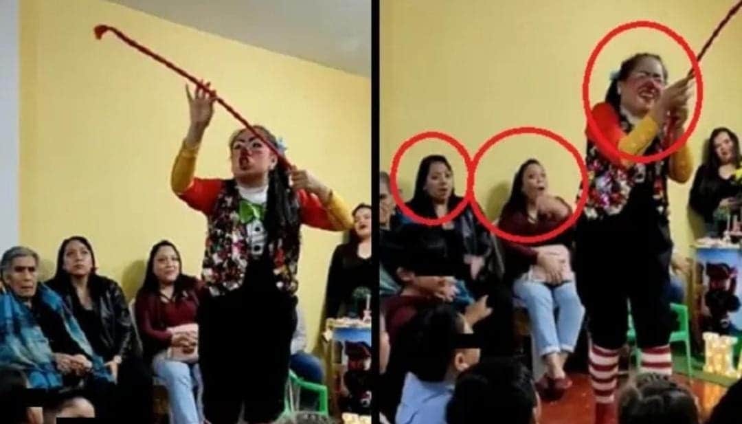 Video: Niño revela que su papá es infiel en plena fiesta infantil