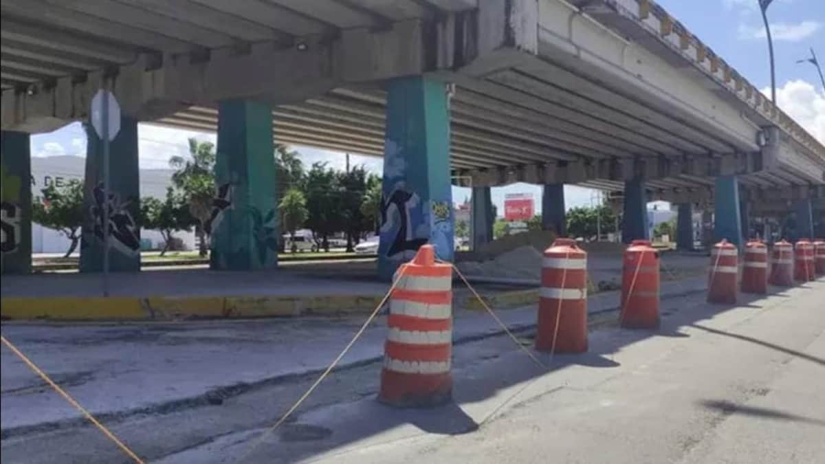 Acceso a Playa del Carmen afectado por antiguo trazo del Tren Maya estará rehabilitado en diciembre