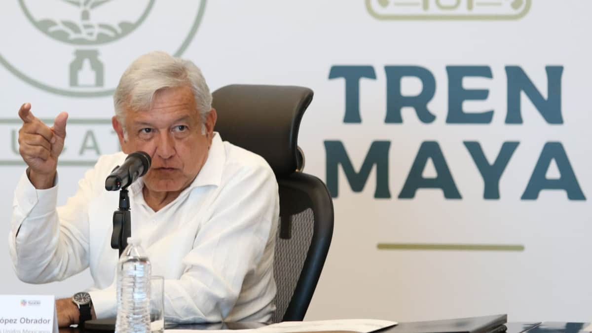 AMLO llama al Tren Maya la obra ferroviaria más importante del mundo