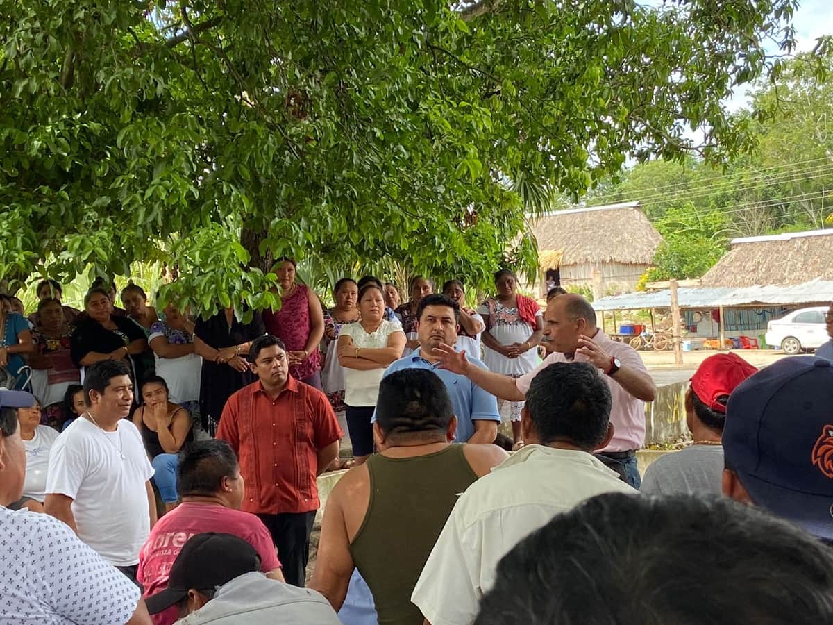 Felipe Carrillo Puerto y Tulum trabajan coordinadamente en los poblados de Yalchén y San Silverio.