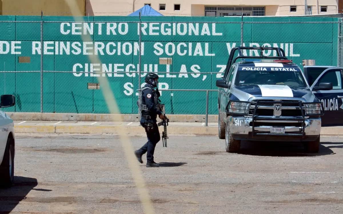 Fuga de al menos 7 reos de penal de Cieneguillas en Zacatecas