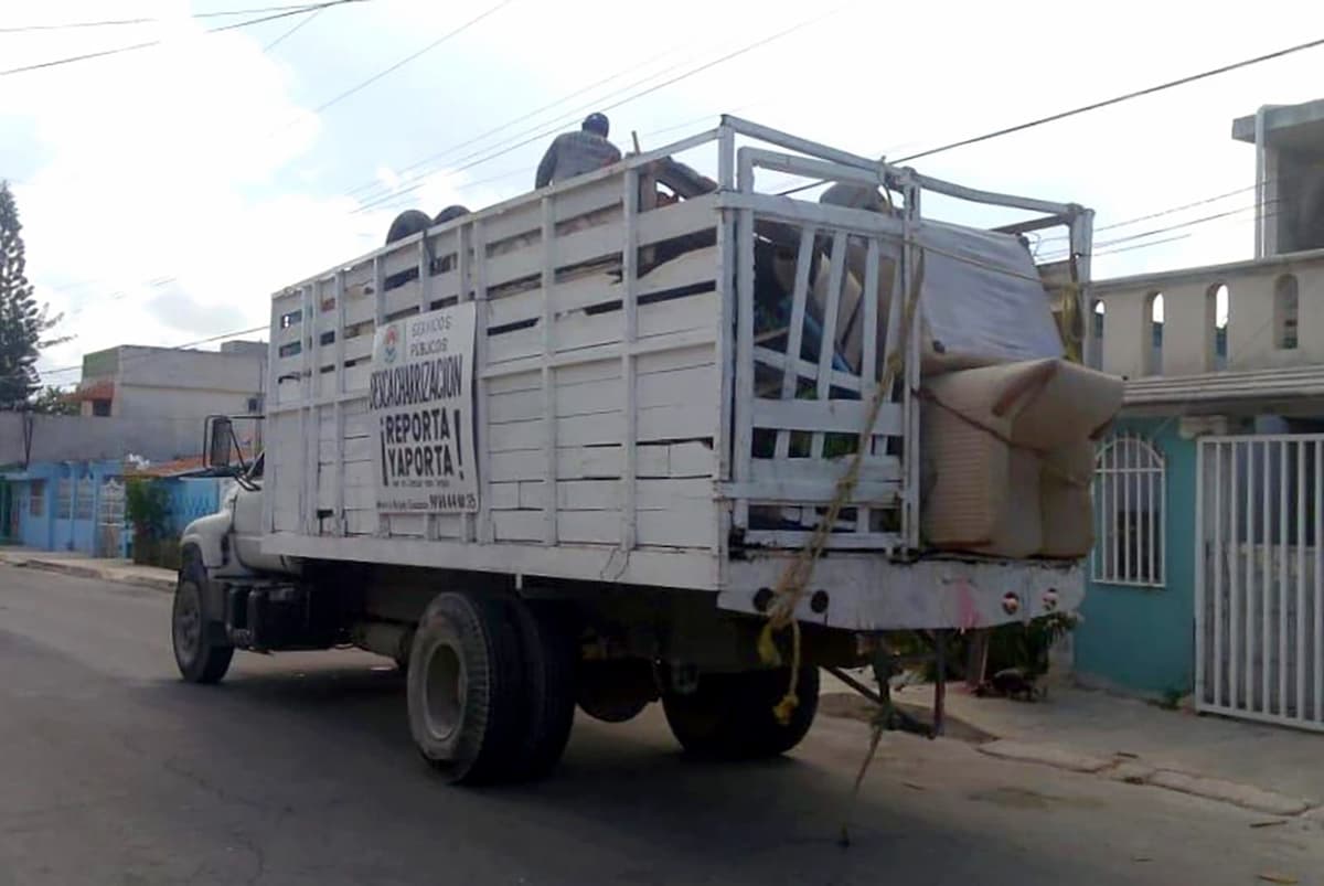 Dan a conocer fechas en octubre del Programa de Descacharrización