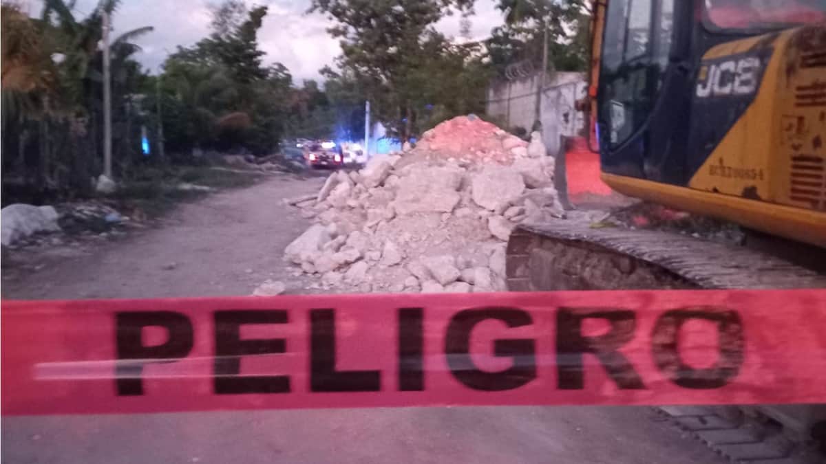 Ejecutan a sujeto en la colonia irregular Nassim en Tulum