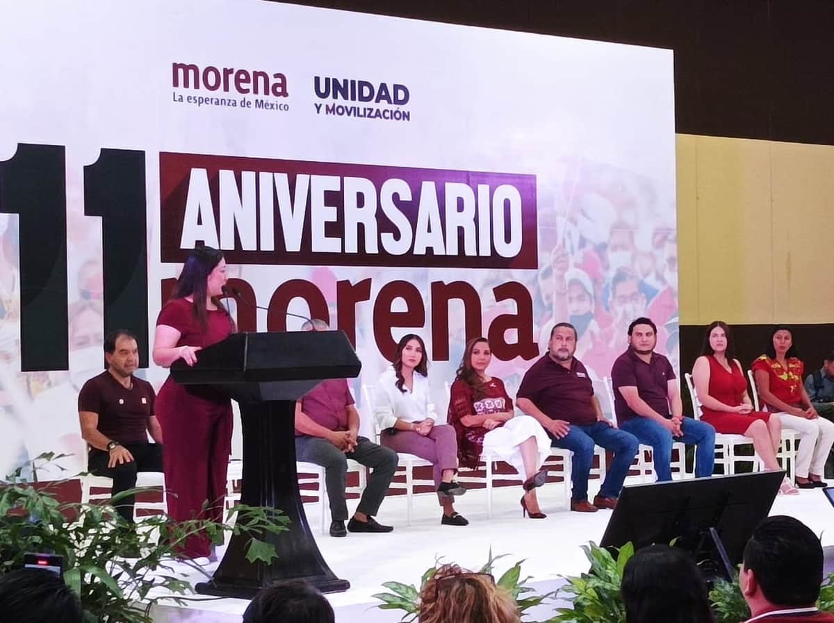 Celebra Morena 11 años de fundación con llamado a la unidad