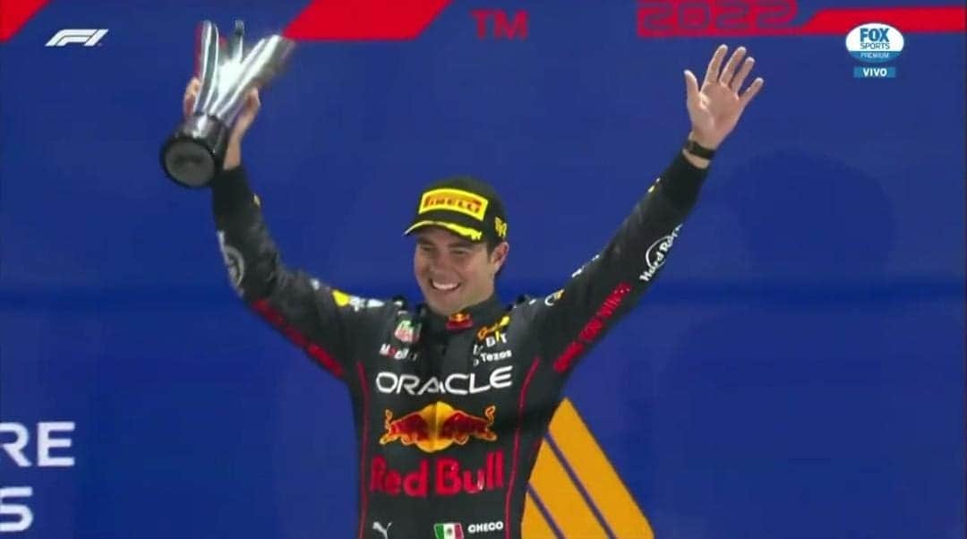 Video: "Checo" Pérez gana el Gran Premio de Singapur