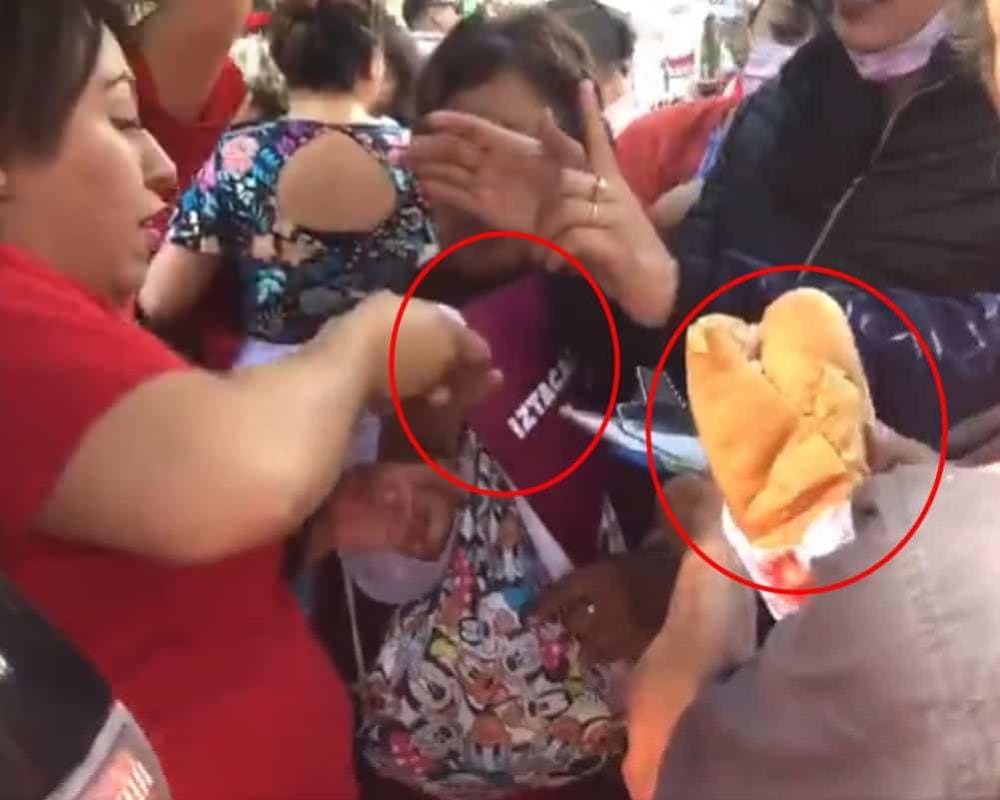 Denuncian supuesto brote de salmonella en marcha de AMLO; no hay confirmación de autoridades