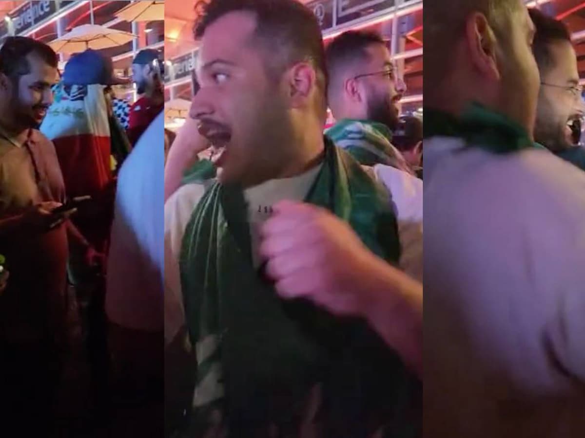 VIRAL: Mexicanos enseñan a cantar a los hinchas de Arabia Saudita que "la tienen bien chiquita"