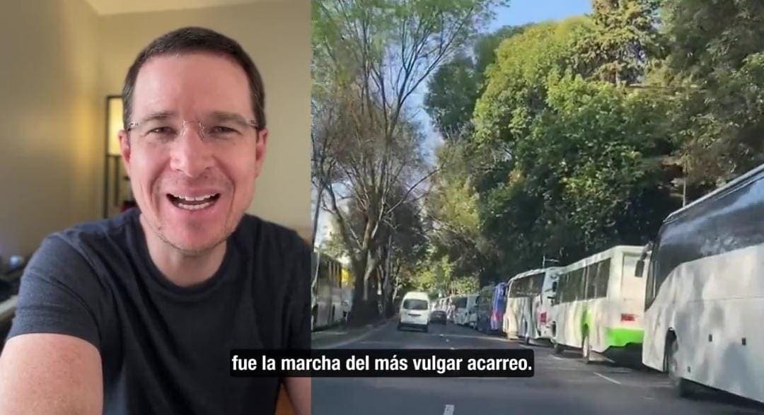 Video: Critica Ricardo Anaya el "vulgar acarreo" en la marcha de AMLO