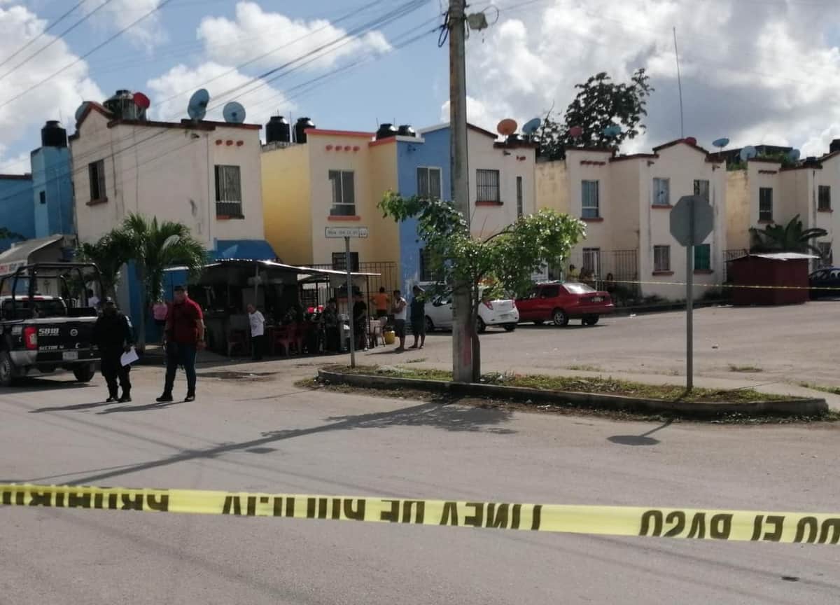 Balean a hombre en Villas Otoch Paraíso y muere en el Hospital General de Cancún