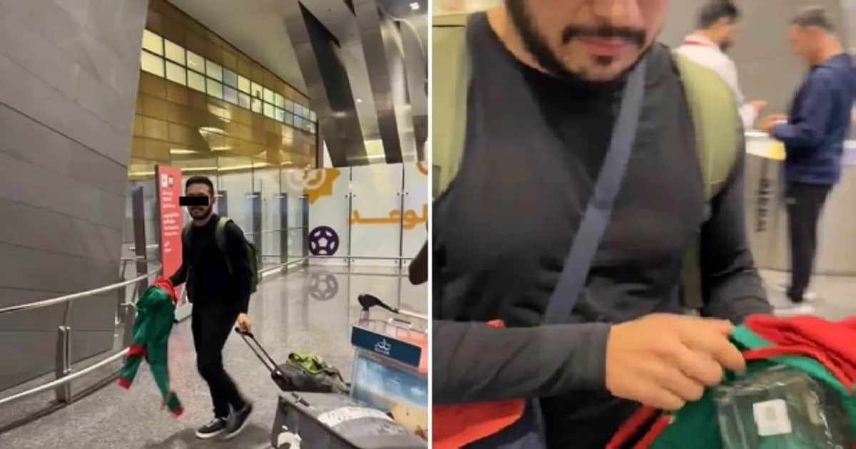 Mexicano lleva tequila escondido a Qatar 2022