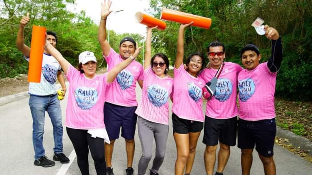 Conquista Teofilos y Panecitas el 14° rally del agua en parque Cancún