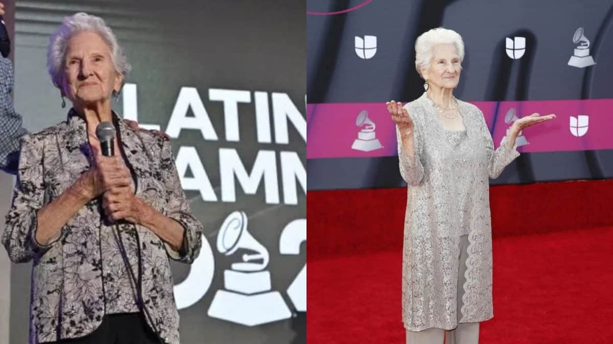 Latín Grammy: Angela Álvarez cumple su sueño a los 95 años y gana como mejor nueva artista
