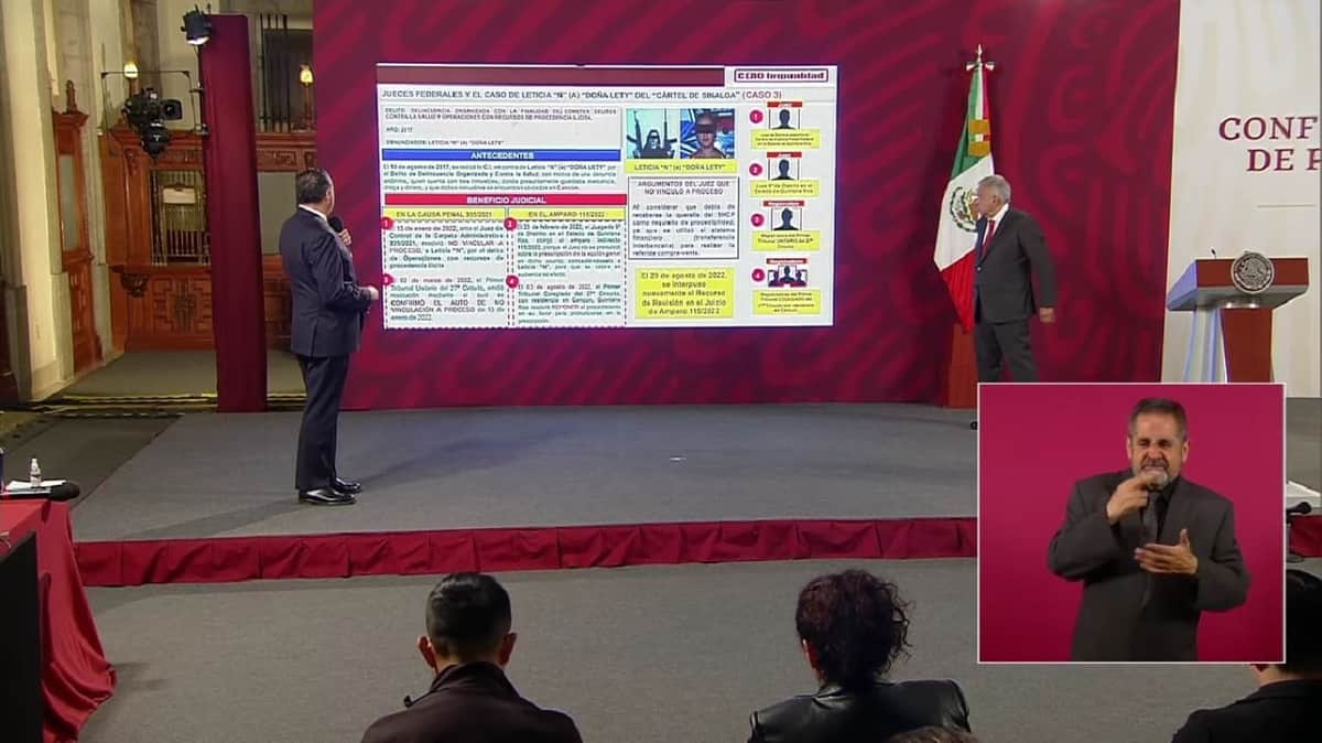 Video: Informan en la mañanera de la liberación de “Doña Lety”