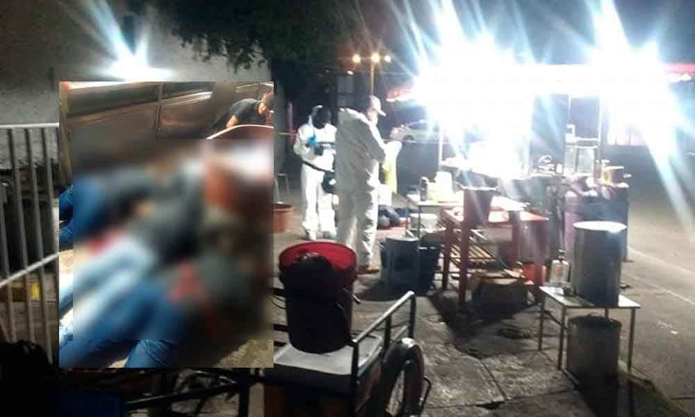 Balean a cuatro taqueros en Guanajuato, México