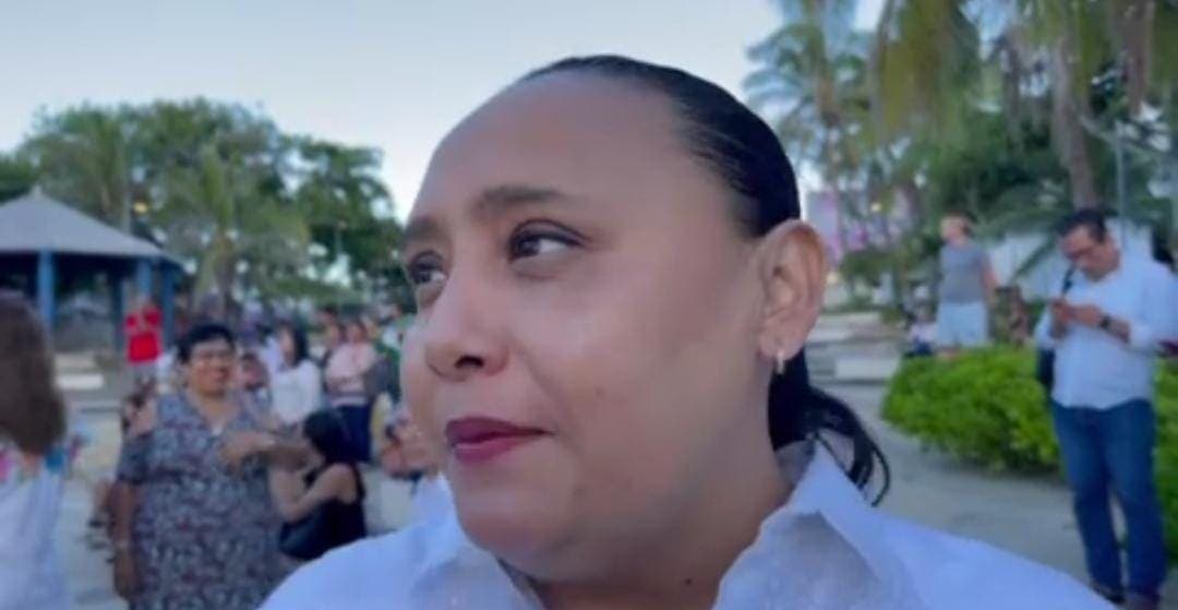 Policía Estatal sigue en Solidaridad, sólo se reforzó la seguridad en Kantunilkín unos días: Cristina Torres