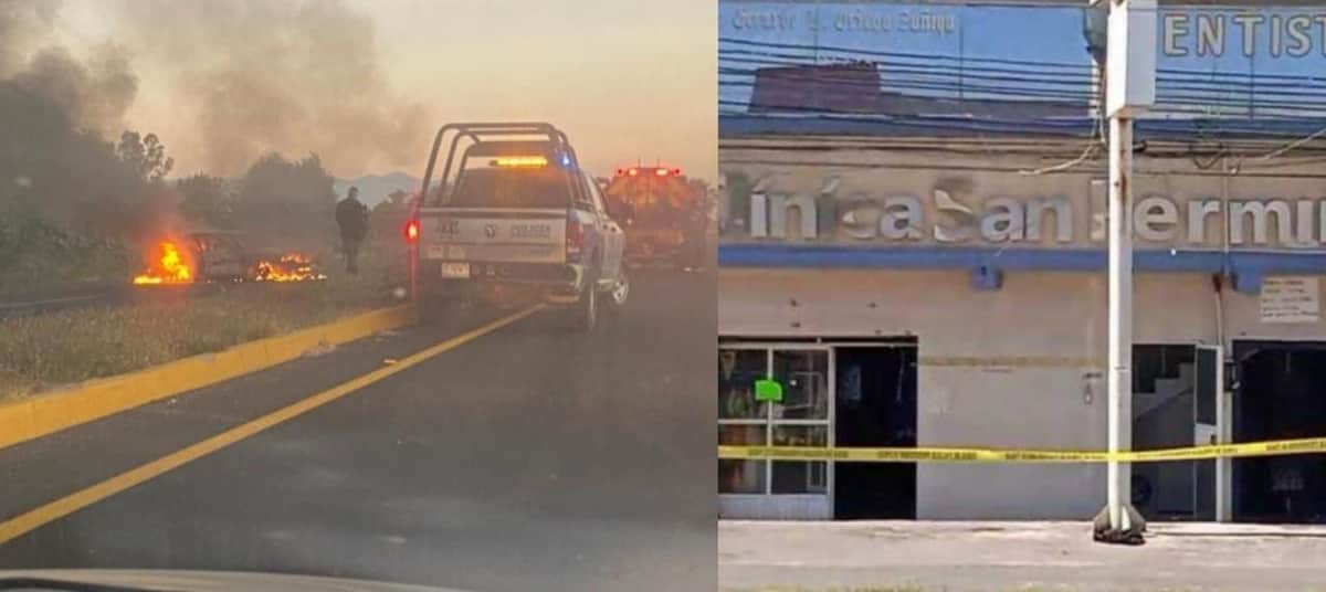 Video: Más violencia en Celaya; incendian autos, Oxxos y hasta una clínica