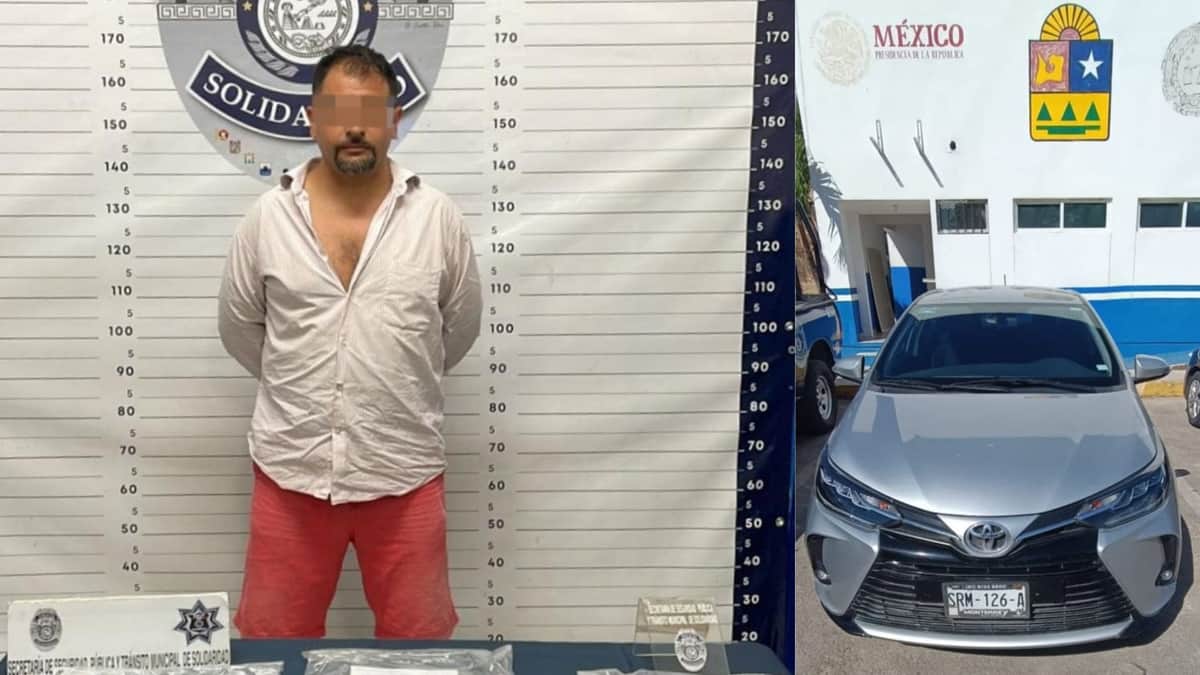 Frustran robo a cajeros en Playa del Carmen y recuperan vehículo robado