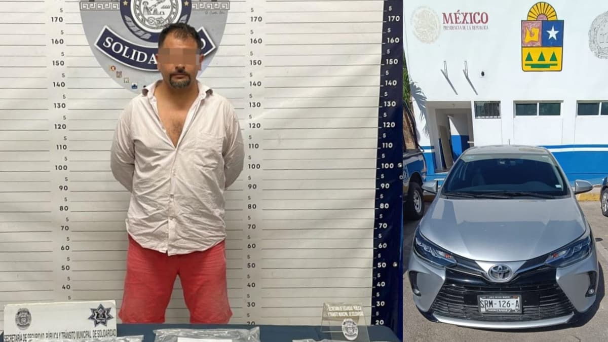 Frustran robo a cajeros en Playa del Carmen y recuperan vehículo robado