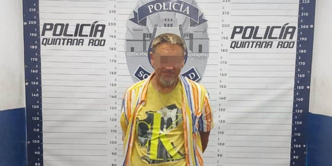 Detienen a presunto narcomenudista de origen estadounidense en Playa del Carmen