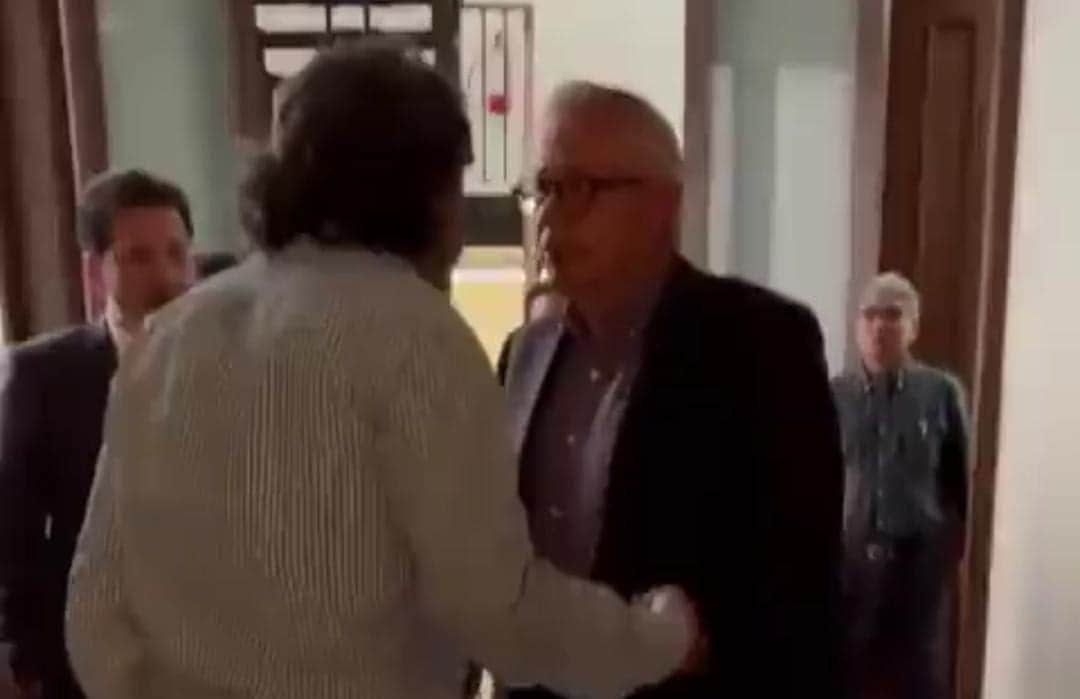 Video: Diputados Jesús Sesma y Jorge Gaviño se agarran a golpes en Cdmx