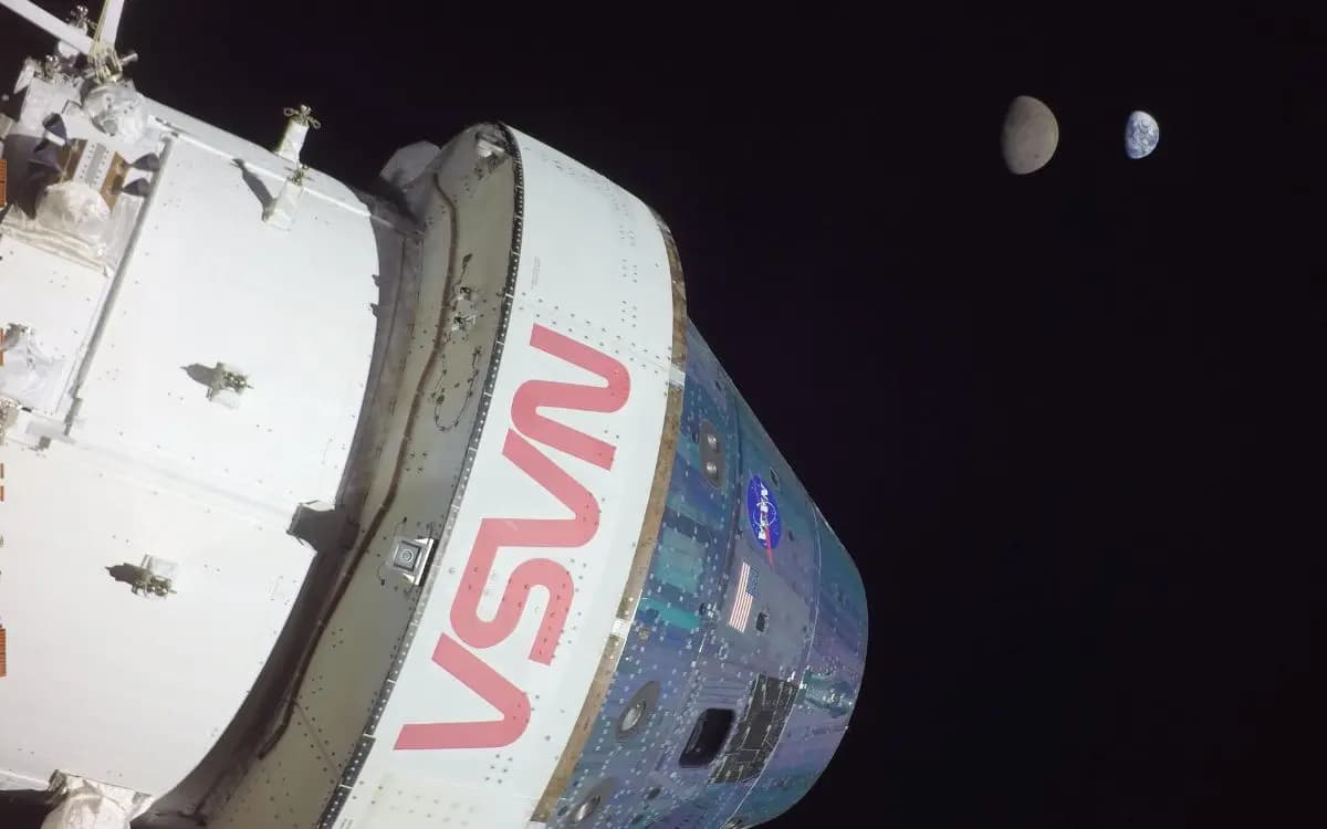 La NASA está más cerca de volver a la Luna tras regreso de la cápsula Orión