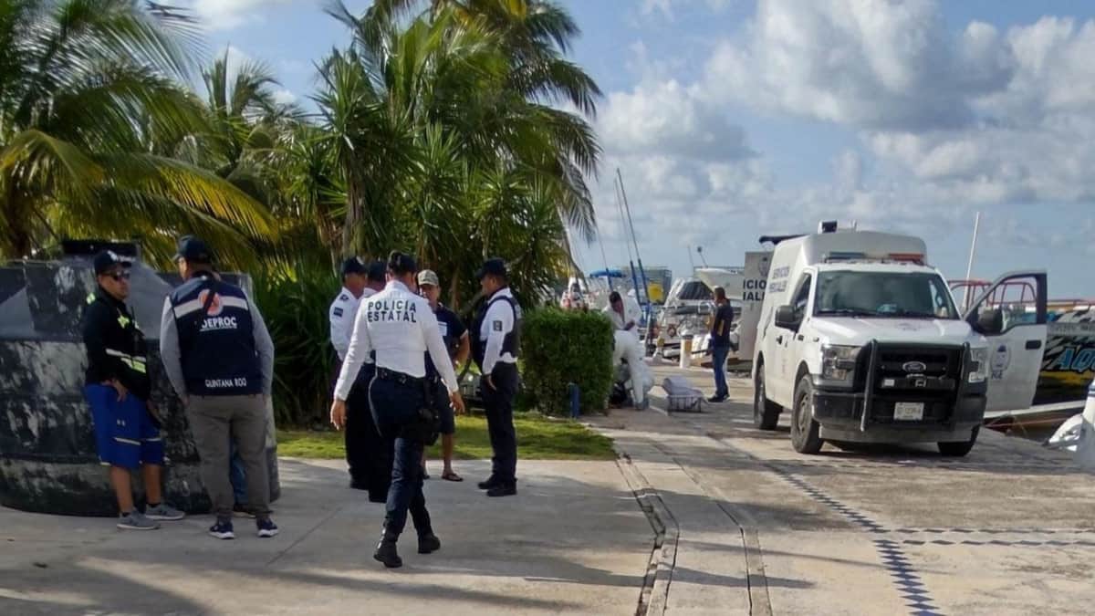 Hallan segundo cuerpo, tras accidente náutico en la laguna Nichupté; continúa búsqueda de otras dos personas