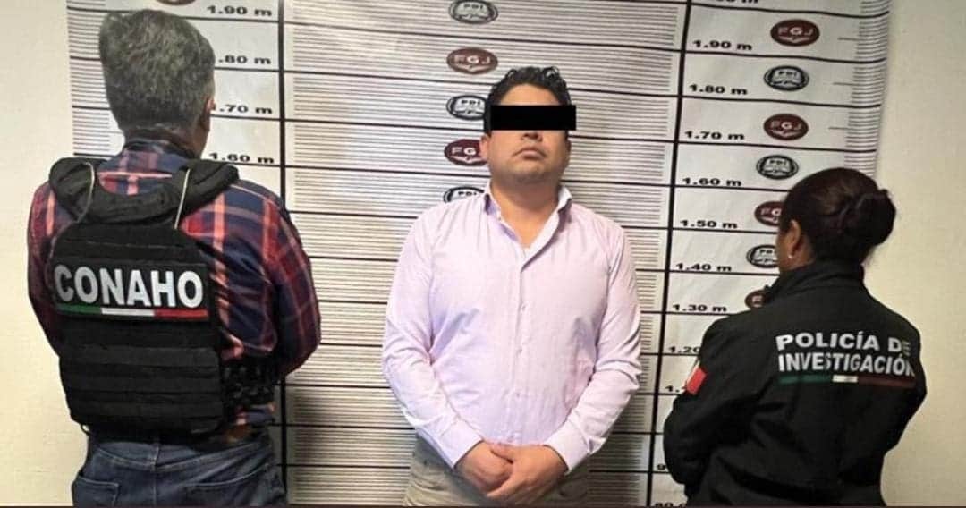 Capturan a sujeto acusado de abusar de sus hijas menores de edad en el Edomex